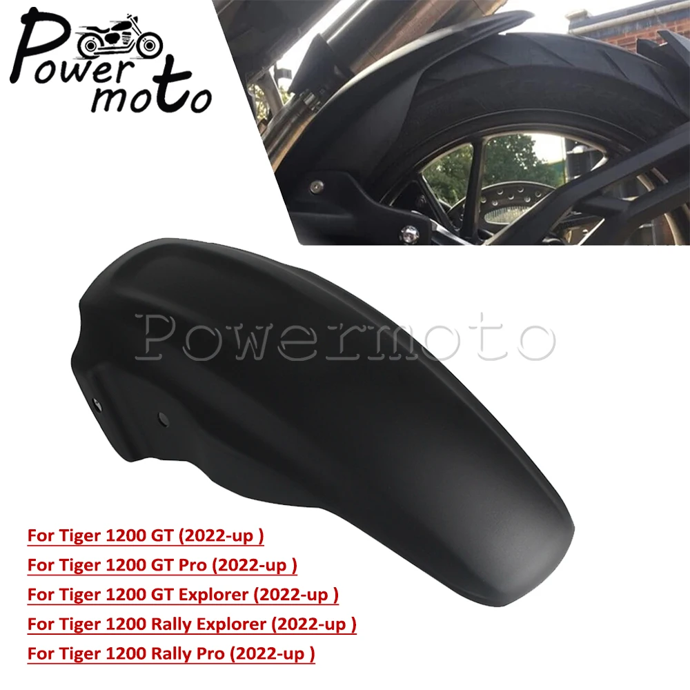 Заднее крыло мотоцикла, защита от брызг, чехол для Tiger 1200 GT Explorer Rally Pro Rally Explorer, черный брызговик Hugger 
Заднее крыло мотоцикла, защита от брызг, чехол для Tiger 1200 GT Explorer Rally Pro Rally Explorer, черный брызговик Hugger