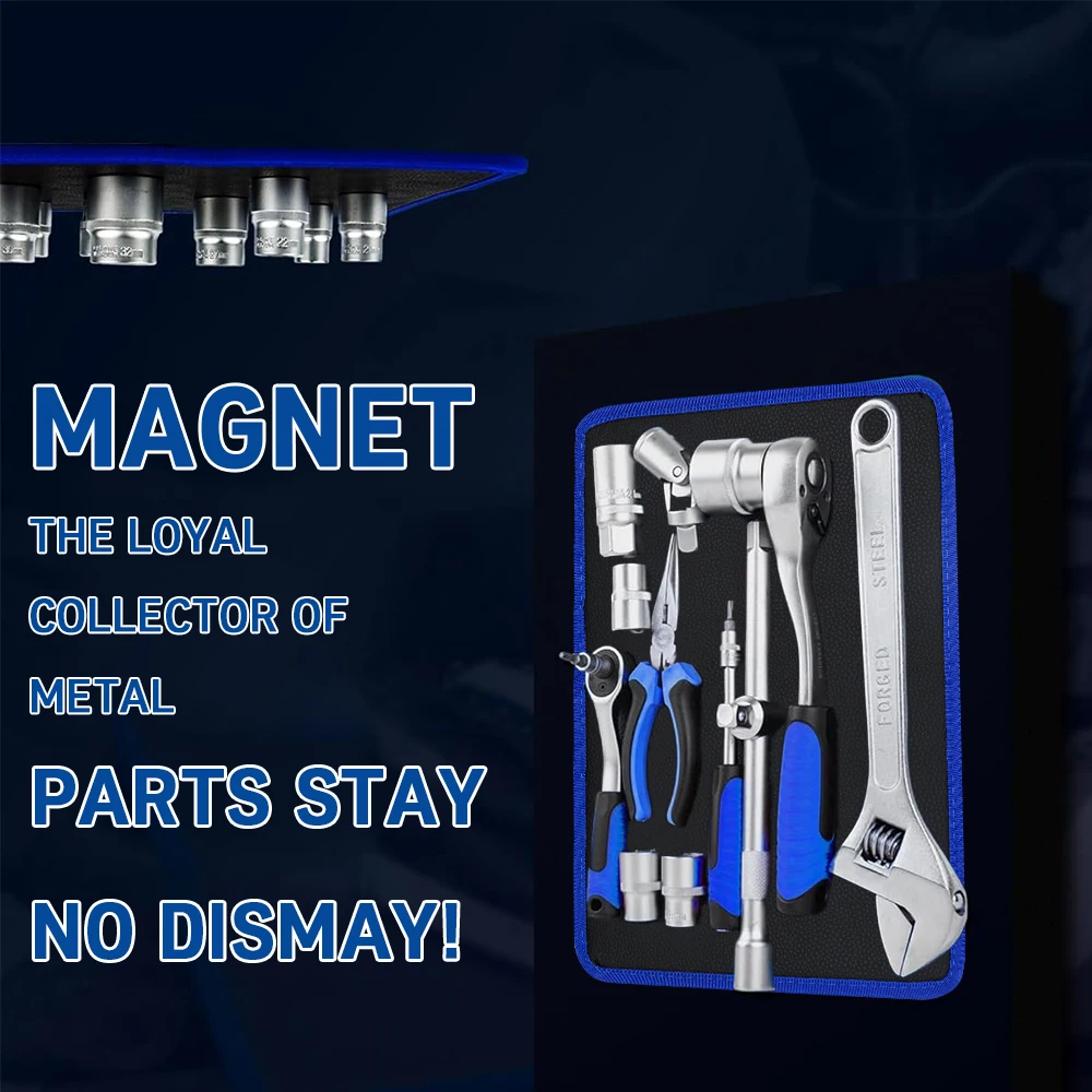 Магнитный коврик-органайзер для инструментов: держатель и подкладка для инструментов, портативные лотки для механиков, для хранения винтов и гаечных ключей, вспомогательное оборудование
Магнитный коврик-органайзер для инструментов: держатель и подкладка для инструментов, портативные лотки для механиков, для хранения винтов и гаечных ключей, вспомогательное оборудование