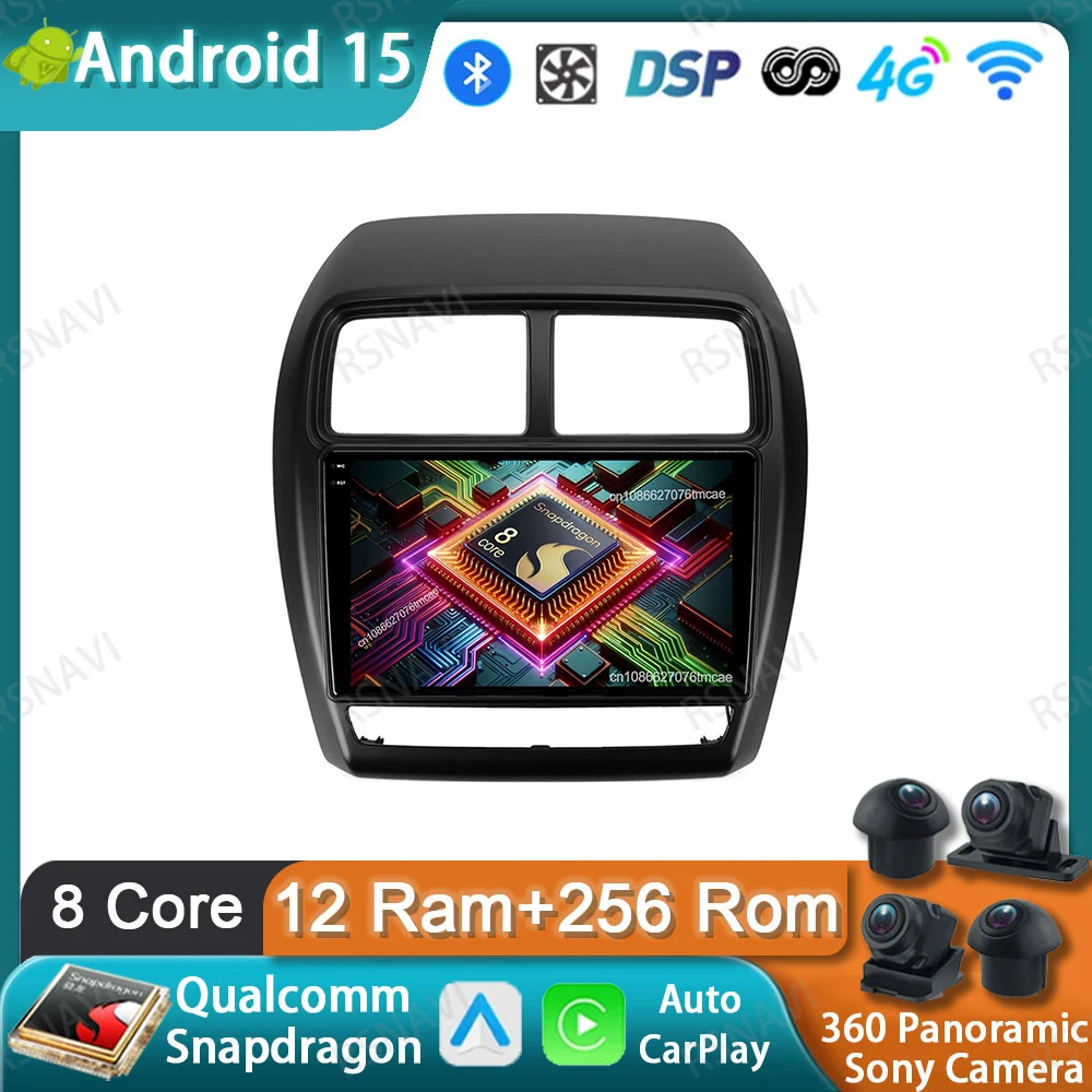 Car Radio Android 15 For Mitsubishi ASX 1 2016-2022 GPS Stereo Head Unit BT Autoradio Multimedia Navigation QLED DSP DVD 5G WIFI
Car Radio Android 15 For Mitsubishi ASX 1 2016-2022 GPS Stereo Head Unit BT Autoradio Multimedia Navigation QLED DSP DVD 5G WIFI