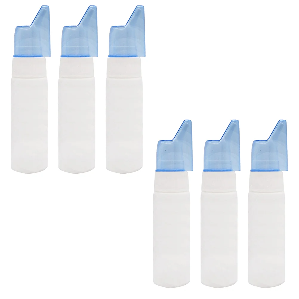 6 Pcs Nasal Spray Liquid Bottles Travel Container Plastic Dividing Portable Rhinitis Refillable Sprayer Traveling
6 Pcs Nasal Spray Liquid Bottles Travel Container Plastic Dividing Portable Rhinitis Refillable Sprayer Traveling