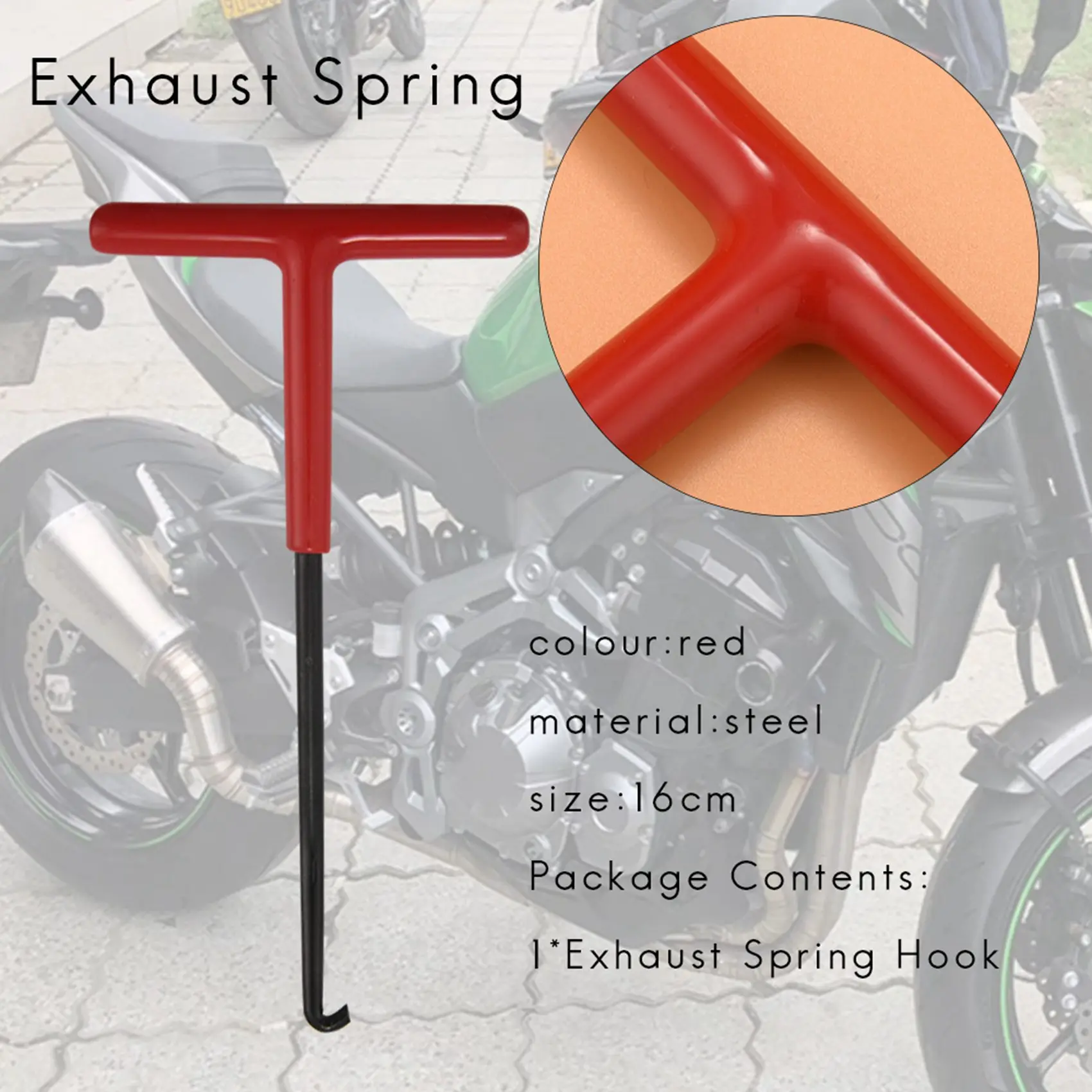 Classic-Exhaust Spring Hook Puller Tool T Handle Dirt Bike Mx Atv Motorcycle
Classic-Exhaust Spring Hook Puller Tool T Handle Dirt Bike Mx Atv Motorcycle