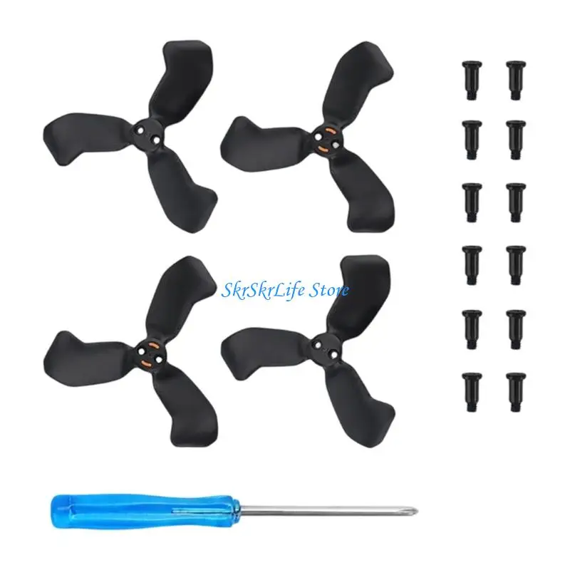 E65E 4Pcs Propellers Low Noise Replacement for Drones Propeller Accessories
E65E 4Pcs Propellers Low Noise Replacement for Drones Propeller Accessories