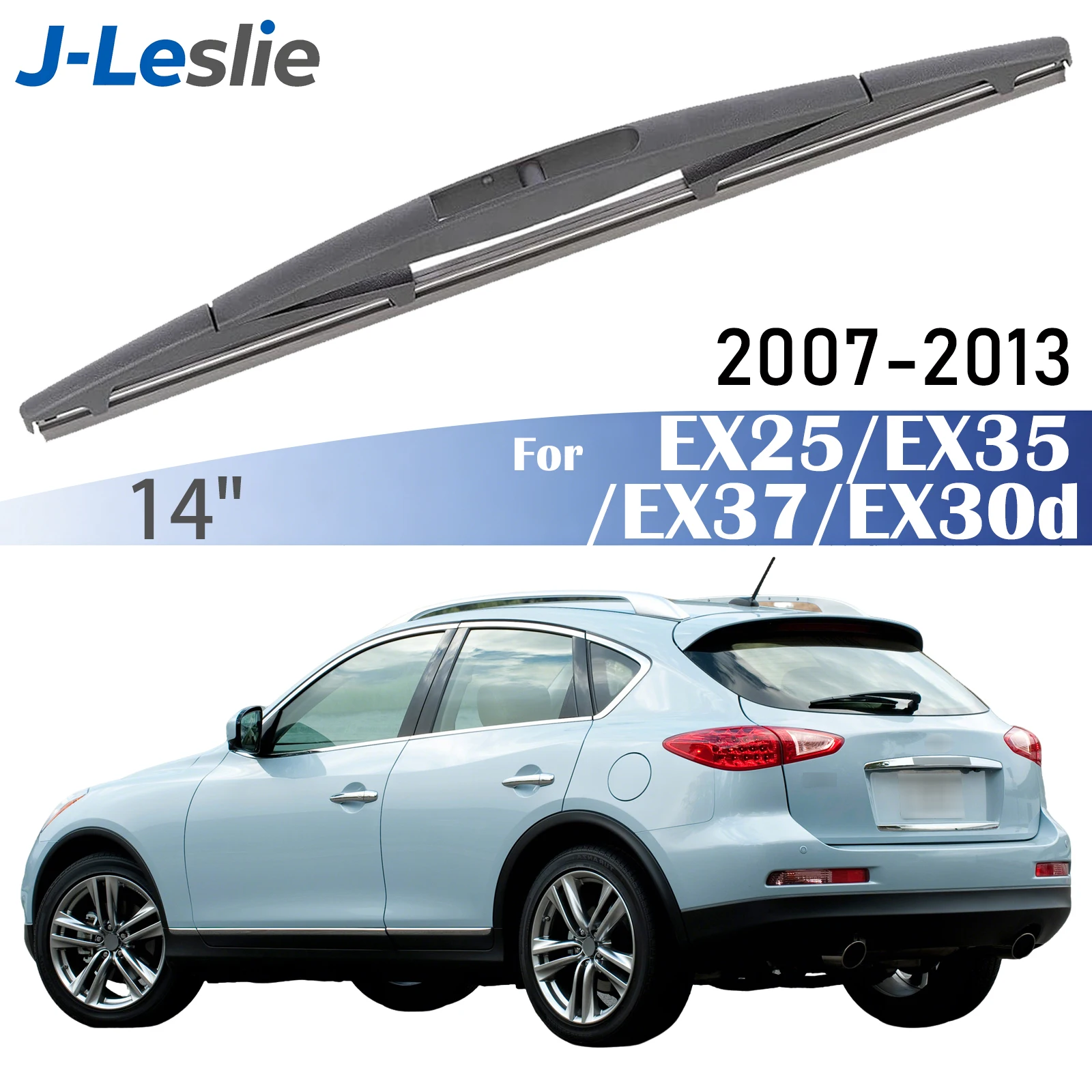 14" Rear Wiper Blade For Infiniti EX25 EX35 EX37 EX30d 2007-2013 Windshield Windscreen Wipers Washer Window Rain Brushes
14" Rear Wiper Blade For Infiniti EX25 EX35 EX37 EX30d 2007-2013 Windshield Windscreen Wipers Washer Window Rain Brushes
