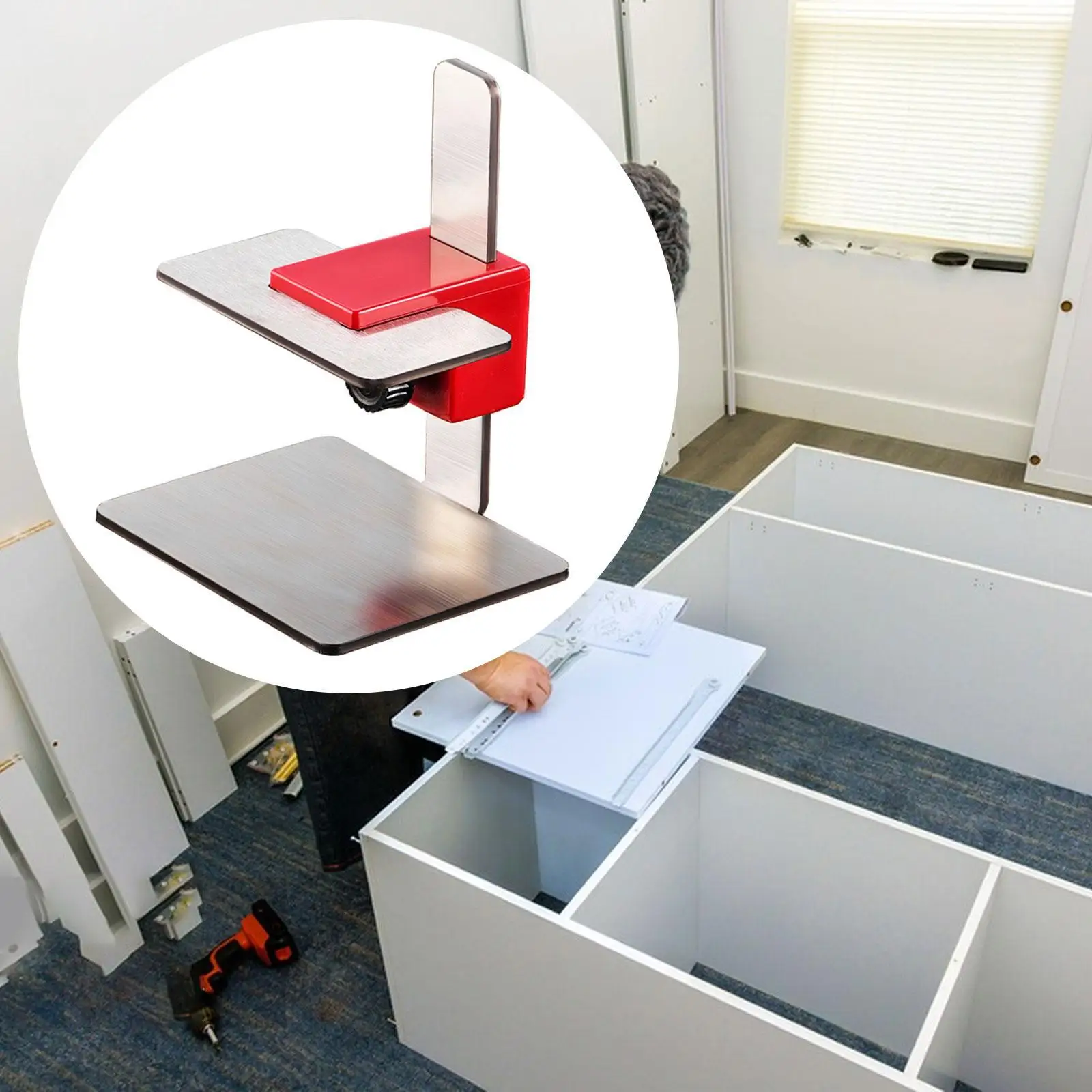 Cabinet Door Installation Position for Attaching Hinges Non Slip Base Lightweight Cabinet Hardware Jig Cabinet Door Mounting Jig
Cabinet Door Installation Position for Attaching Hinges Non Slip Base Lightweight Cabinet Hardware Jig Cabinet Door Mounting Jig