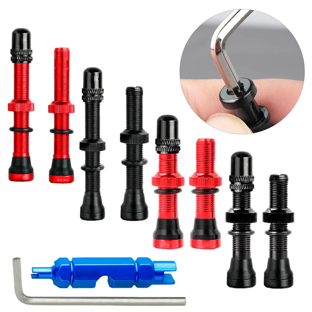 40 60MM Valve Stem Bicycle Tire Accessories Tire Replacement Bike Maintenance Excellent Resistance For Road Bikes
40 60MM Valve Stem Bicycle Tire Accessories Tire Replacement Bike Maintenance Excellent Resistance For Road Bikes