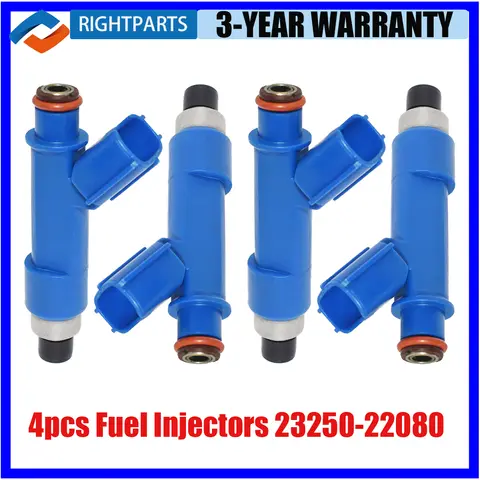 4pcs 23250-22080 Fuel Injectors For Toyota Corolla Matrix Pontiac Vibe 1.8L 2005 2006 2007 2008 23250-0D050 2325022080 842-12324
