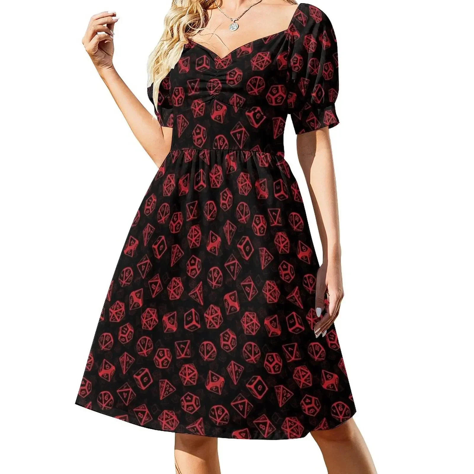 D20 Dice Set Pattern (Red) Short-Sleeved Dress birthday dress for women luxury 2025 wedding guest dress 2025
D20 Dice Set Pattern (Red) Short-Sleeved Dress birthday dress for women luxury 2025 wedding guest dress 2025