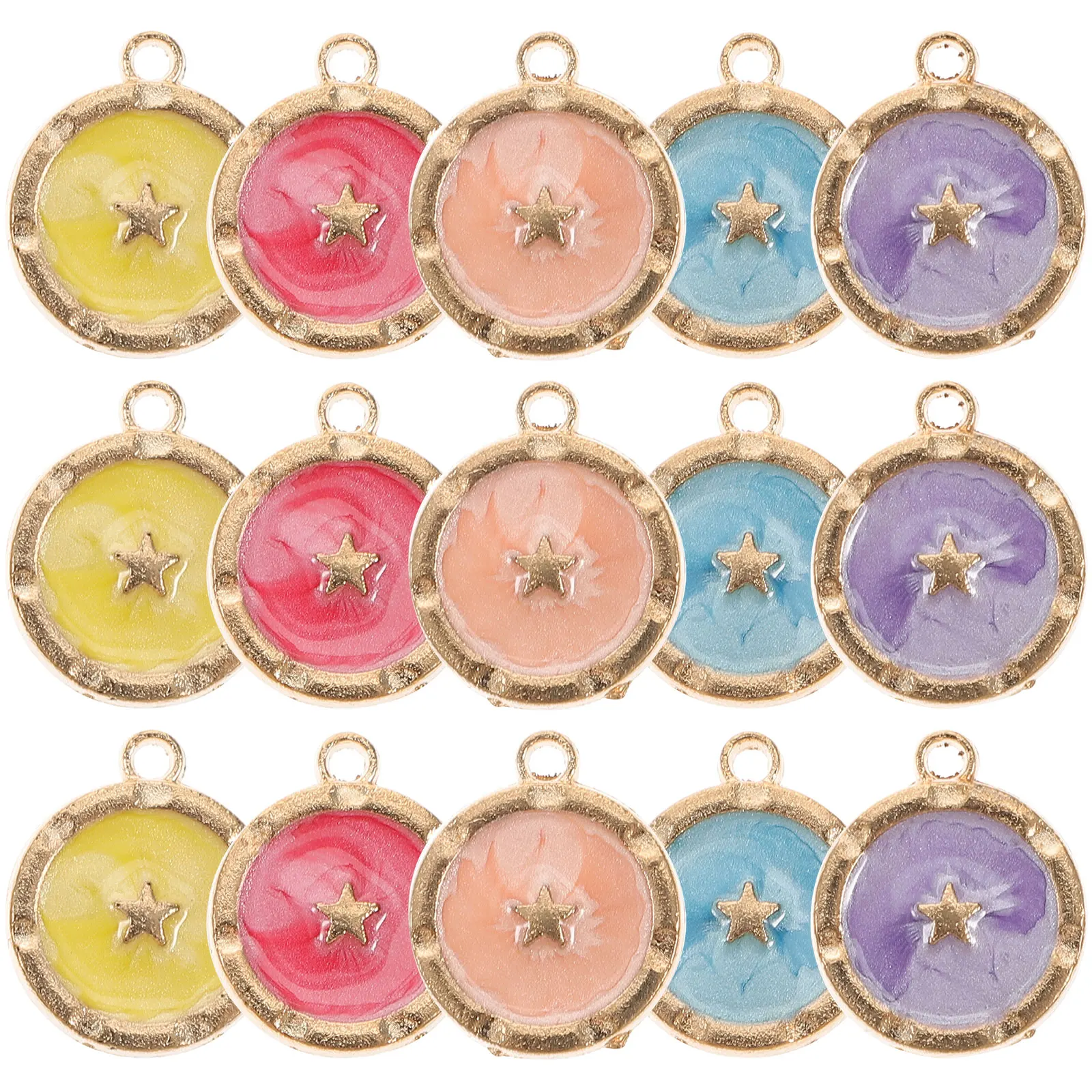 25 Pcs Alloy Star Pendant Jewelry Pendants for Earrings Making Craft Charms Necklaces 
25 Pcs Alloy Star Pendant Jewelry Pendants for Earrings Making Craft Charms Necklaces