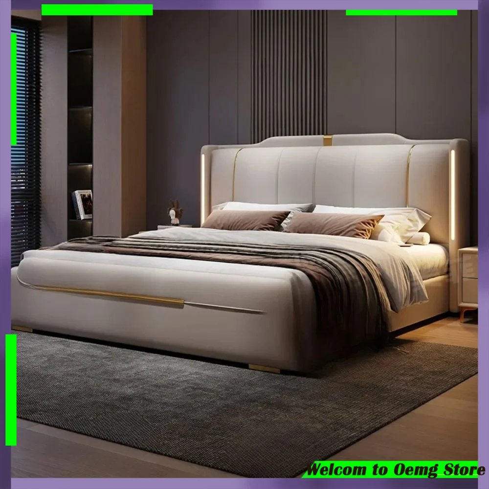 Modern Minimalist King Size Bed With Storage Elegant Japanese Lamp Stylish Bedroom Furniture For Luxury Home Decor Decoration
Modern Minimalist King Size Bed With Storage Elegant Japanese Lamp Stylish Bedroom Furniture For Luxury Home Decor Decoration