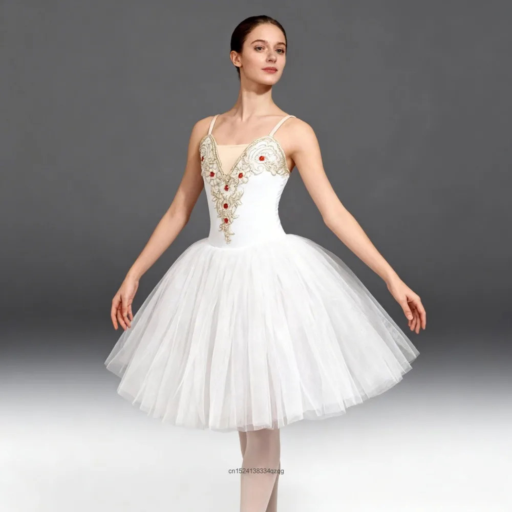 Teenager Ballet Tutu Dance Performance Clothing Little Swan Princess Dress Grade Examination Physical Ballet Dance Gauze Dress
Teenager Ballet Tutu Dance Performance Clothing Little Swan Princess Dress Grade Examination Physical Ballet Dance Gauze Dress