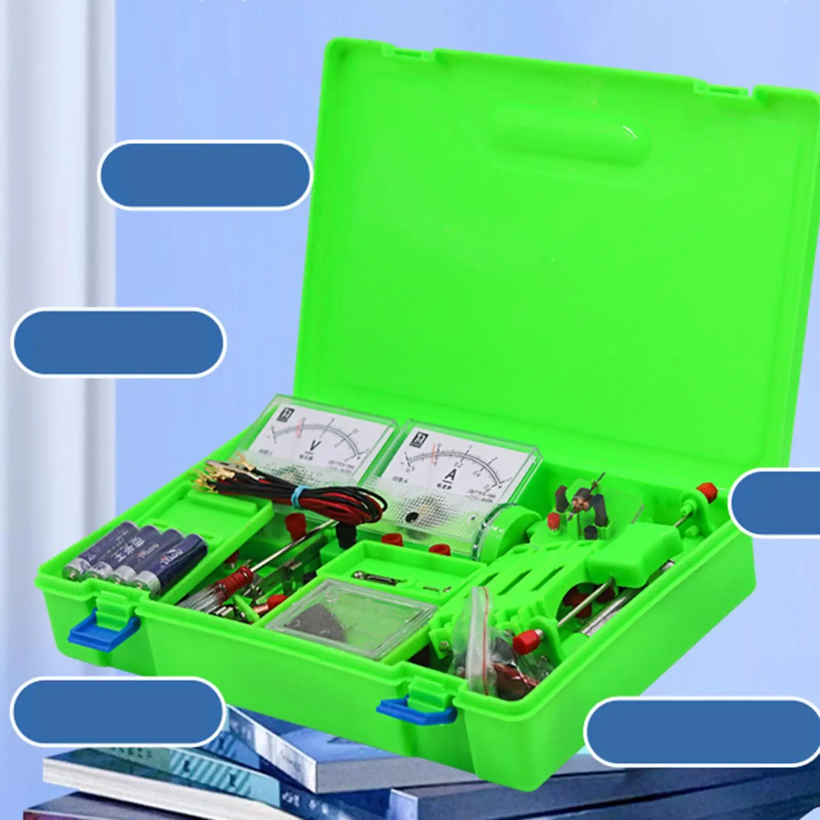 Набор для экспериментов по электрическому цеху DIY Physical Scientific для проектов DIY
Набор для экспериментов по электрическому цеху DIY Physical Scientific для проектов DIY