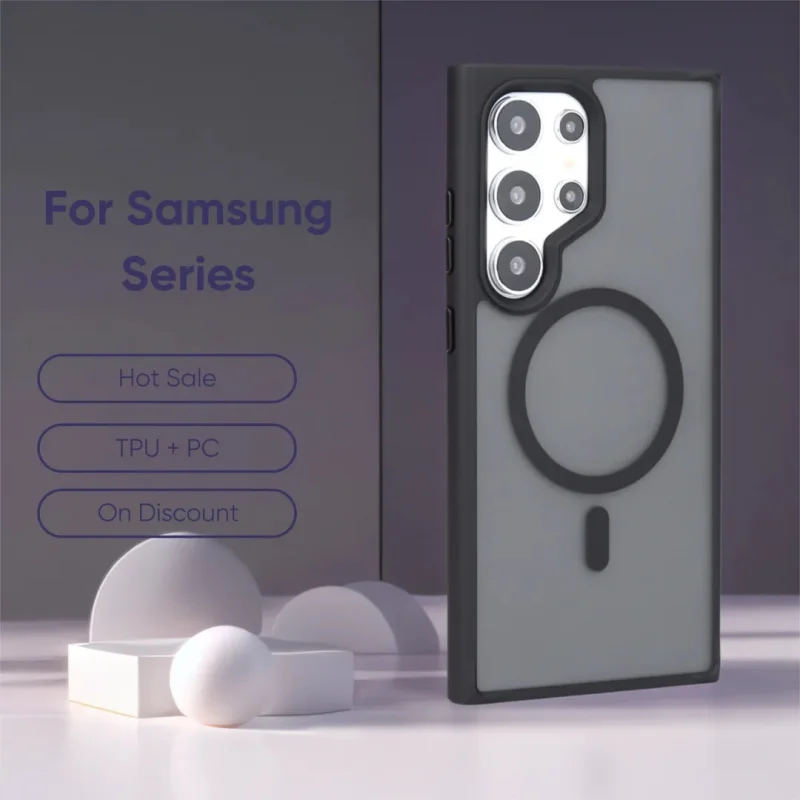 Hot Sale for Samsung S25 Ultra Case Galaxy S24 S23 Edge Plus Magsafe Metal Buttons Coque Camera Protection Soft Cover
Hot Sale for Samsung S25 Ultra Case Galaxy S24 S23 Edge Plus Magsafe Metal Buttons Coque Camera Protection Soft Cover