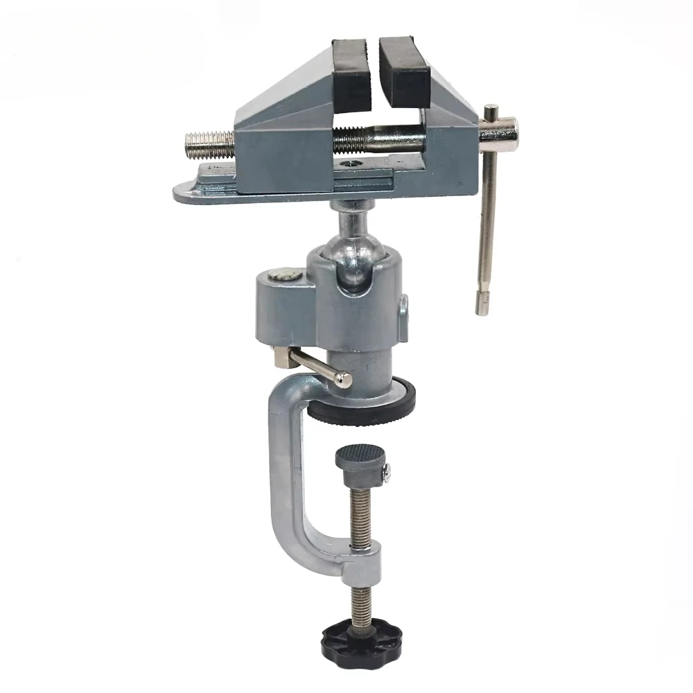 360 Degree Rotating Bench Vise 3 Inch Workbench Clamp Swivel Jaw Tabletop Mount for DIY Repair
360 Degree Rotating Bench Vise 3 Inch Workbench Clamp Swivel Jaw Tabletop Mount for DIY Repair