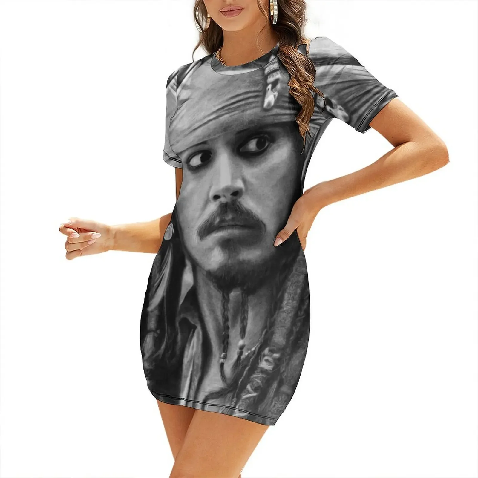 Jack, Sparrow Short-Sleeved Dress dress for women summer party dresses summer dresses for 2025
Jack, Sparrow Short-Sleeved Dress dress for women summer party dresses summer dresses for 2025