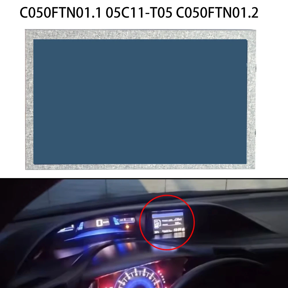 5.0 Inch LCD Display Screen C050FTN01.1 C050FTN01.2 For Honda For Civic 2015 Car Dashboard Replacement Monitor
5.0 Inch LCD Display Screen C050FTN01.1 C050FTN01.2 For Honda For Civic 2015 Car Dashboard Replacement Monitor
