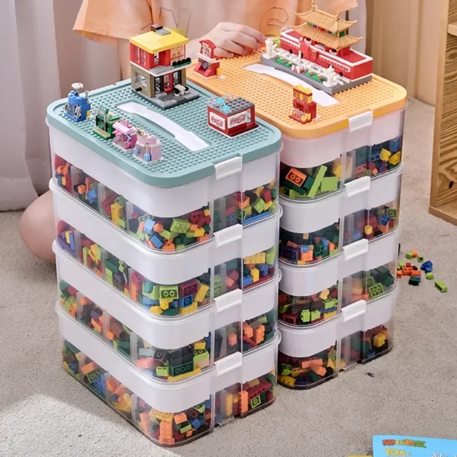 Stackable Building Block Storage Box Transparent Dustproof Moisture-proof Plastic Storage Boxes Kids Lego DIY Educational Toys
Stackable Building Block Storage Box Transparent Dustproof Moisture-proof Plastic Storage Boxes Kids Lego DIY Educational Toys