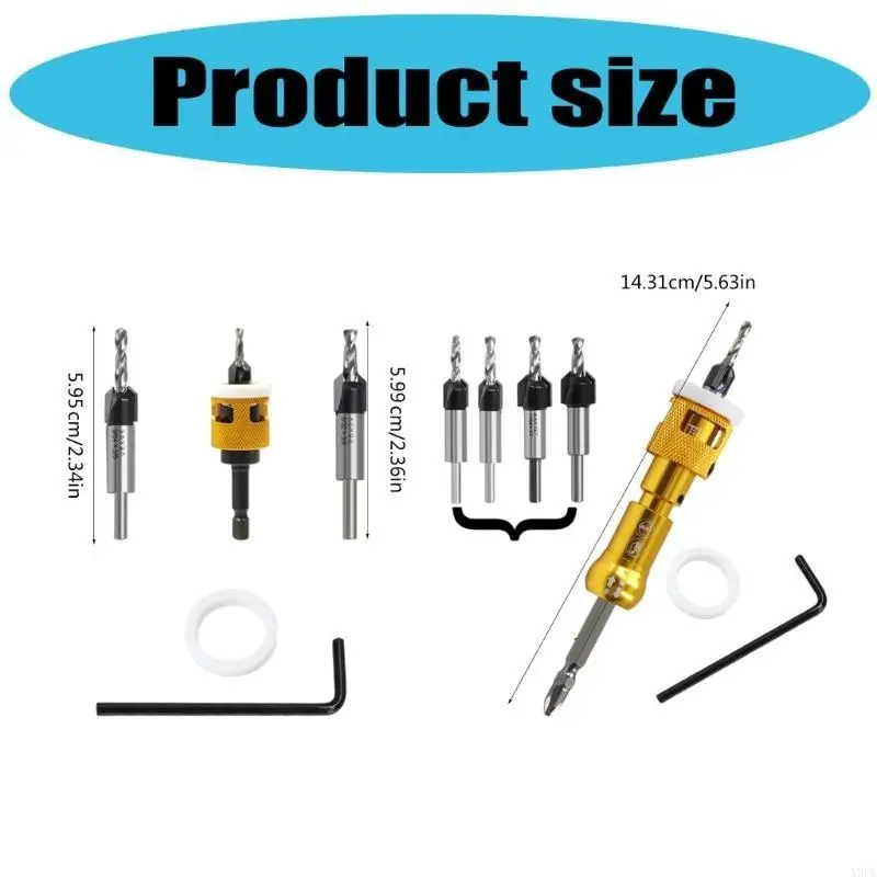 X9FA Woodworking Drill Bit Set with Low Friction Depth Control for Wood Plastic Drill
X9FA Woodworking Drill Bit Set with Low Friction Depth Control for Wood Plastic Drill