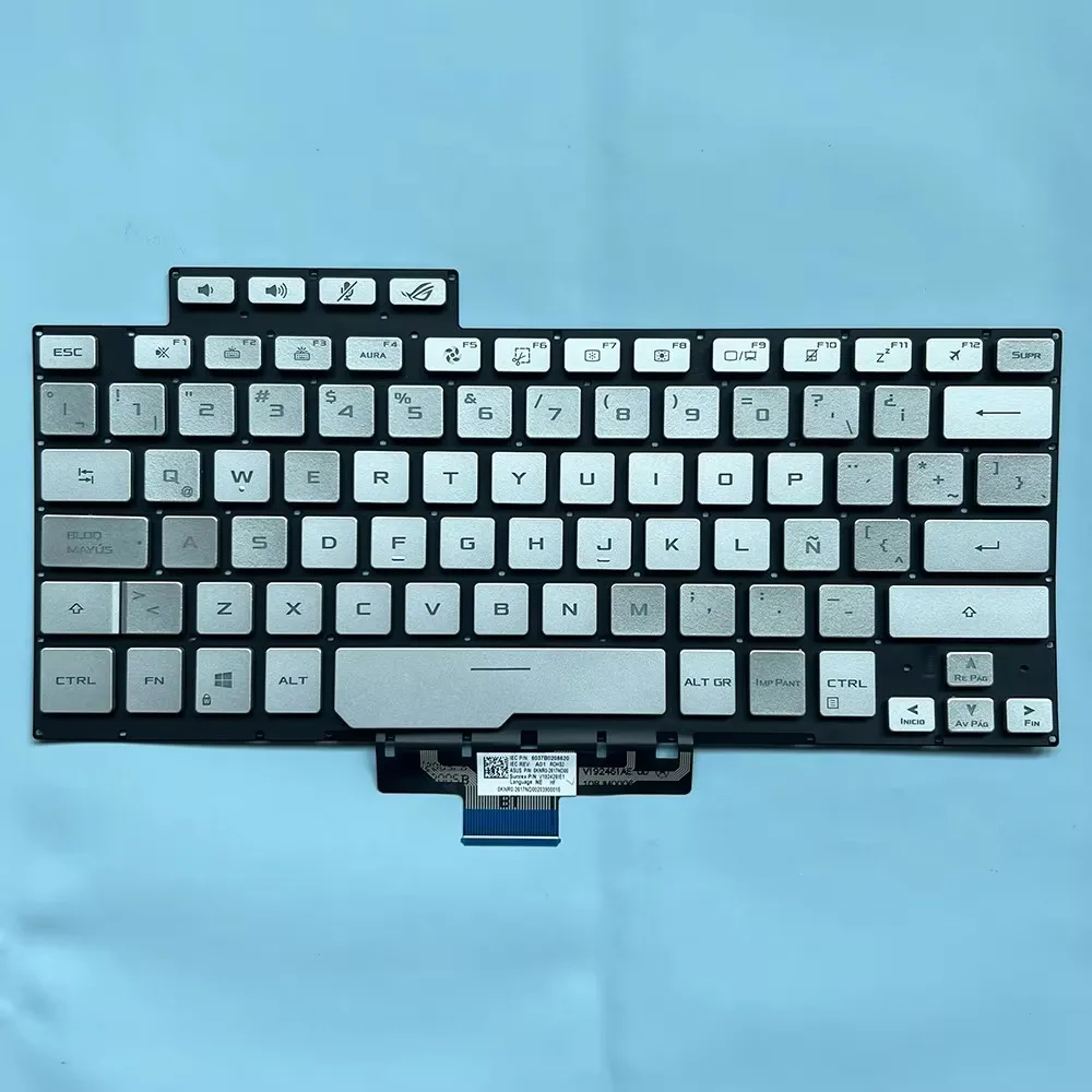 GA401 Latin Keyboard for ASUS ROG Zephyrus G14 GA401QEC 2021 GA401QE GA401QM GA401IV GA401QH GA401IU GA401IHR GA401U GA401M
GA401 Latin Keyboard for ASUS ROG Zephyrus G14 GA401QEC 2021 GA401QE GA401QM GA401IV GA401QH GA401IU GA401IHR GA401U GA401M