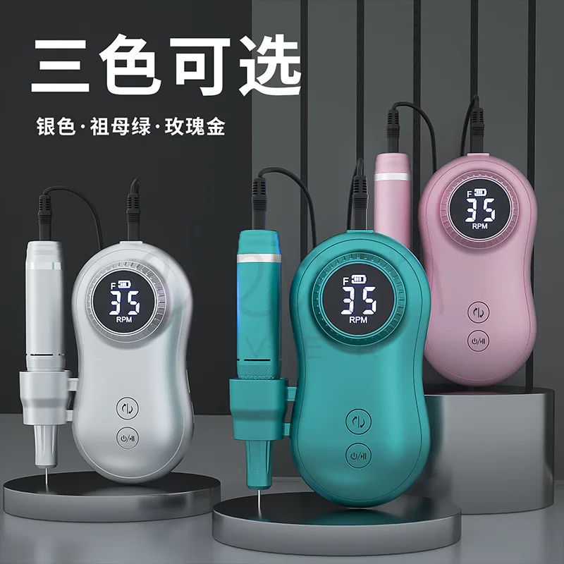 New Nail Polishing Machine 602 Nail Tools Rechargeable Nail Removal Machine Portable Electric Nail Grinder
New Nail Polishing Machine 602 Nail Tools Rechargeable Nail Removal Machine Portable Electric Nail Grinder