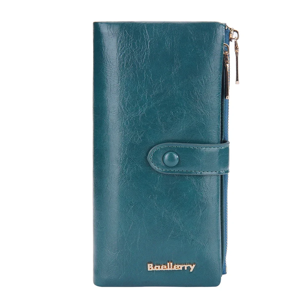 Women Luxury Long Wallet Solid Multi-Card Phone Handbag Ladies Fashion PU Leather Purse Coin Zipper Hasp Wallets Large Capacity
Women Luxury Long Wallet Solid Multi-Card Phone Handbag Ladies Fashion PU Leather Purse Coin Zipper Hasp Wallets Large Capacity