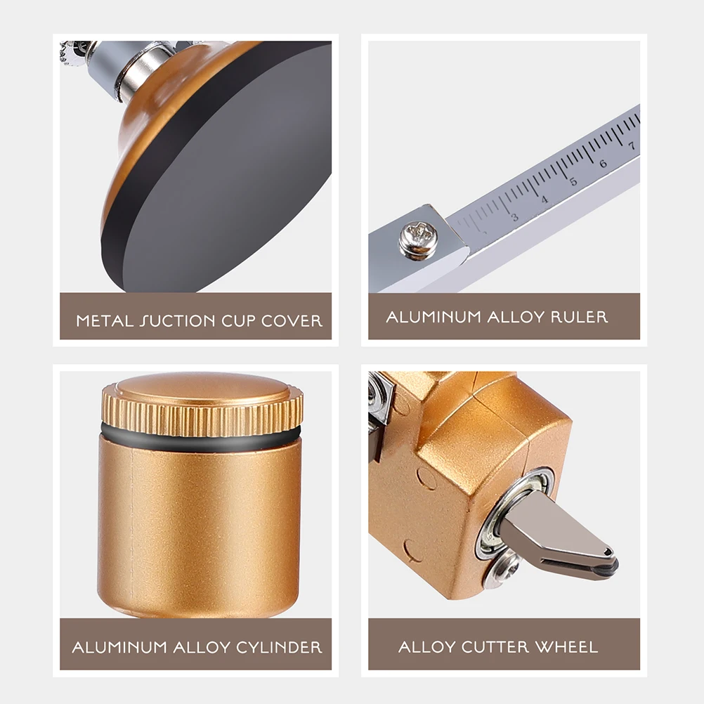 600Mm Precision Glass Cutter Tool Compasses Type Circle Cutter for Ceramic Tile Fine Craftsmanship Easy to Use
600Mm Precision Glass Cutter Tool Compasses Type Circle Cutter for Ceramic Tile Fine Craftsmanship Easy to Use