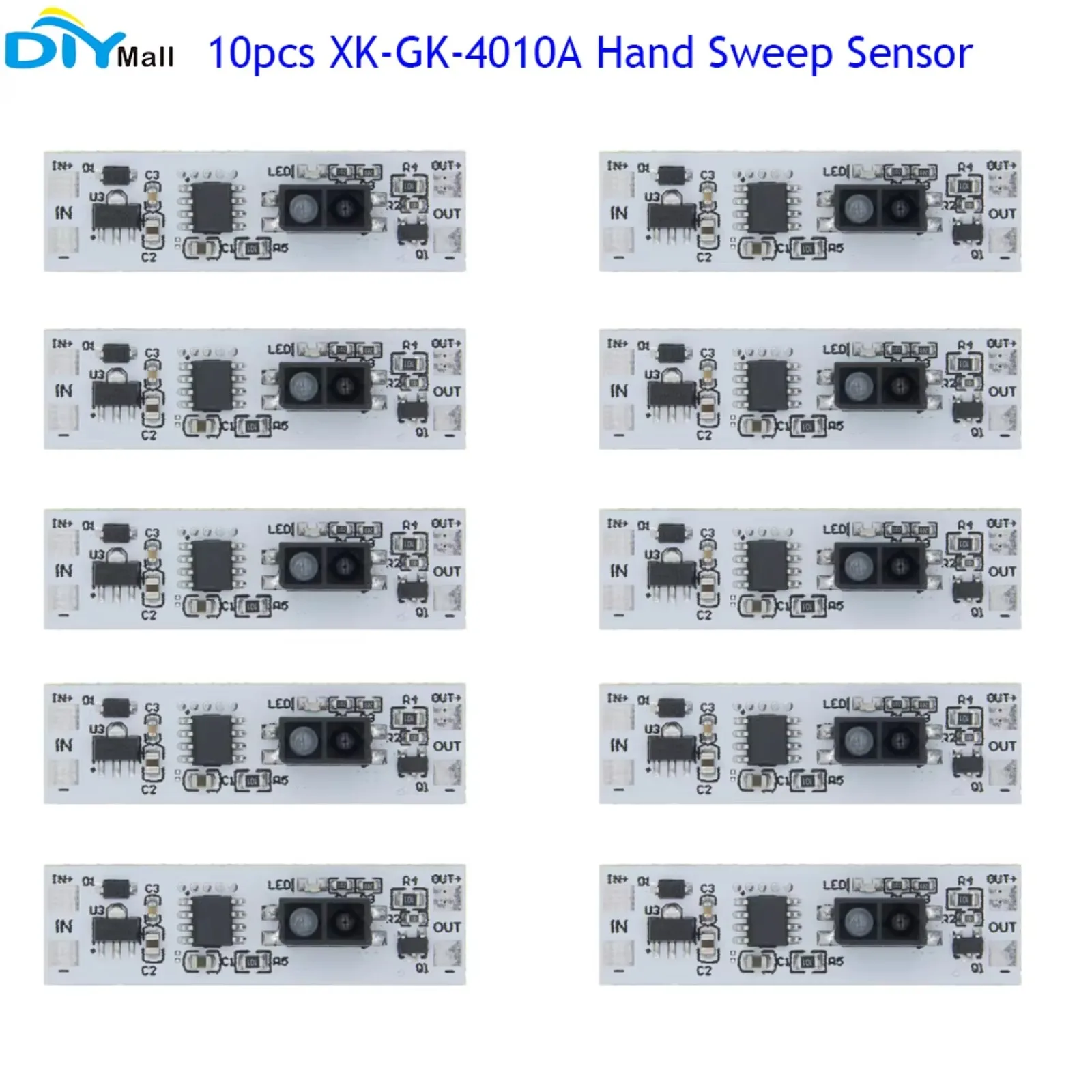 10 шт. XK-GK-4010A модуль датчика ручной развертки, регулируемый 10-50 мм, двойной выход, 36 Вт, 12 В для бытовой техники и автомобильных систем
10 шт. XK-GK-4010A модуль датчика ручной развертки, регулируемый 10-50 мм, двойной выход, 36 Вт, 12 В для бытовой техники и автомобильных систем