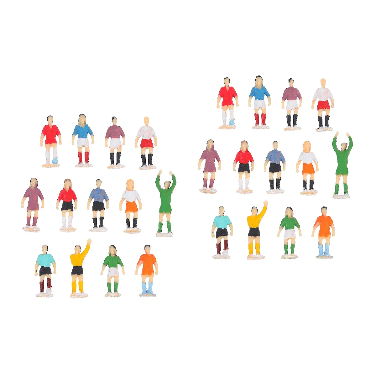 2 PCS Mini Figure Model Decorative Plastic Toys Small Men Soccer Players Table Football Man Toy Craft
2 PCS Mini Figure Model Decorative Plastic Toys Small Men Soccer Players Table Football Man Toy Craft