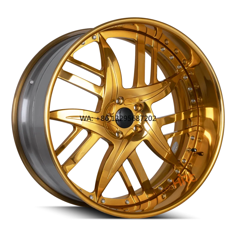 Passenger Car Wheels Forged Deep Dish 3 2 Piece 5x120 4x100 Gold Plated Rose Gold 18 19 20 22 24 26 Inch Rims for Old School
Passenger Car Wheels Forged Deep Dish 3 2 Piece 5x120 4x100 Gold Plated Rose Gold 18 19 20 22 24 26 Inch Rims for Old School