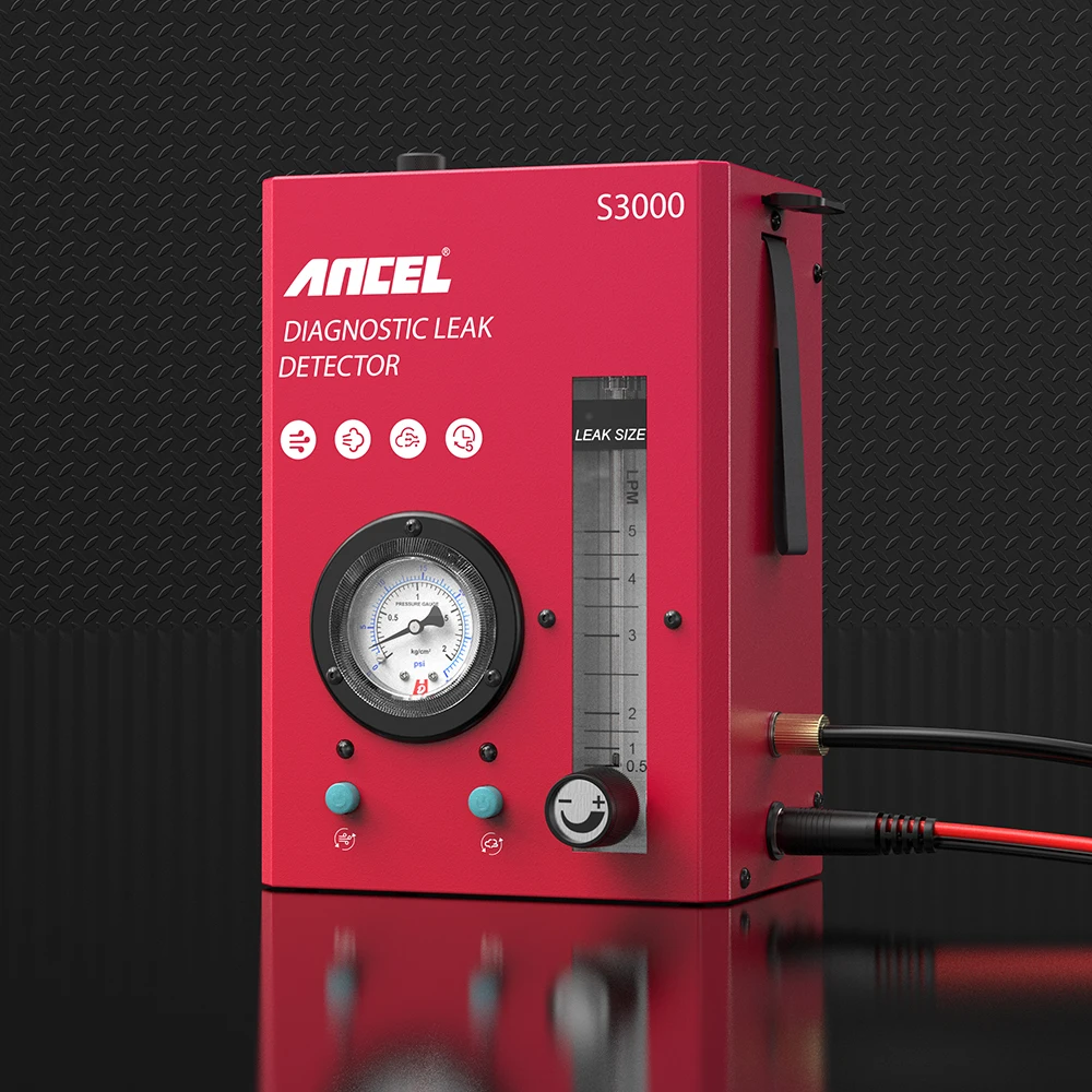 ANCEL S3000 Automotive Smoke Machine with Built-in Air Pump and Pressure Gauge Professional Vehicle Leak Diagnostic Detector
ANCEL S3000 Automotive Smoke Machine with Built-in Air Pump and Pressure Gauge Professional Vehicle Leak Diagnostic Detector