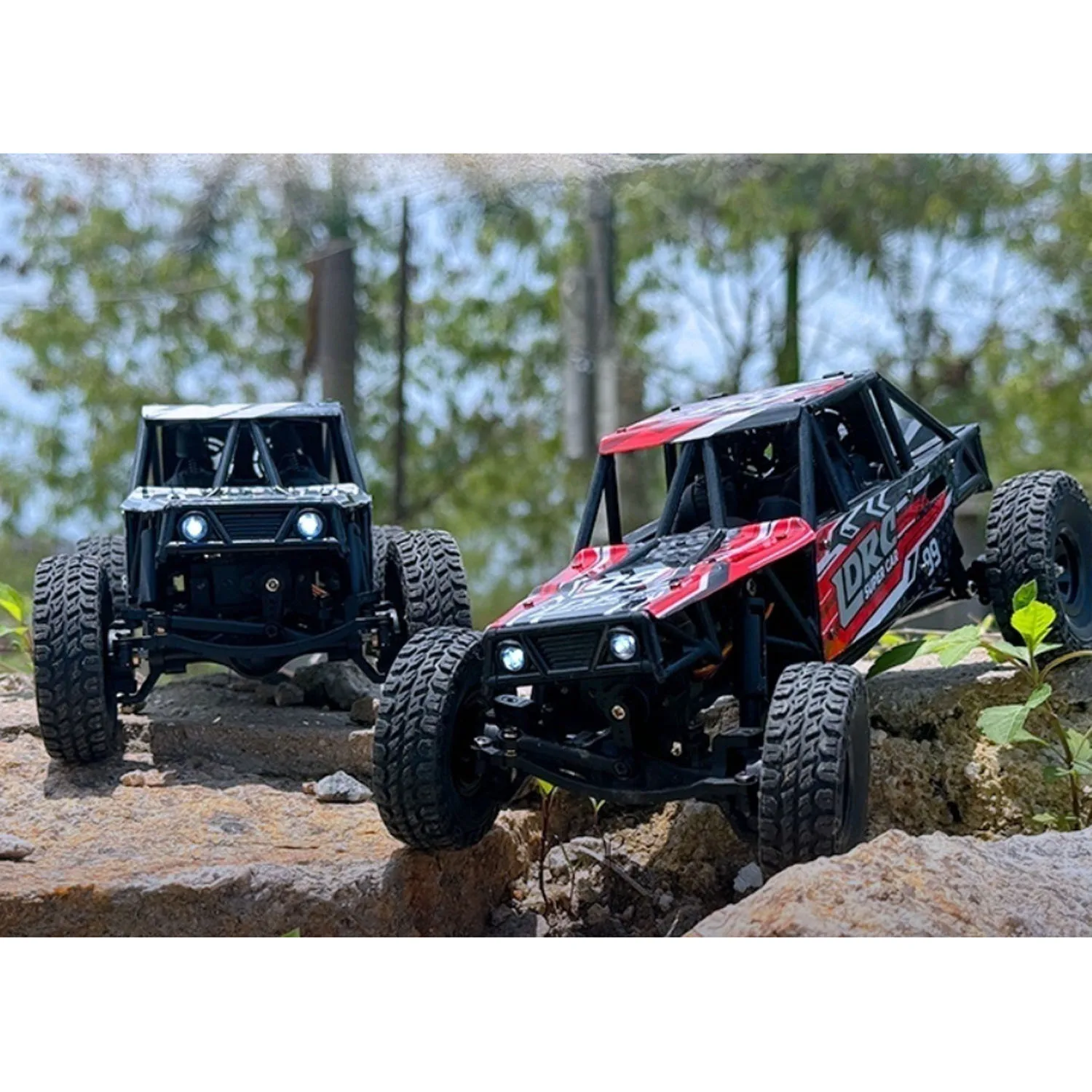 Gift LDRC LD18499 1/18 2.4G RC Climbing Car 4*4 Remote Control Crawler Vehicle 280 Brushed Motor ESC RTR Toys for Adult
Gift LDRC LD18499 1/18 2.4G RC Climbing Car 4*4 Remote Control Crawler Vehicle 280 Brushed Motor ESC RTR Toys for Adult