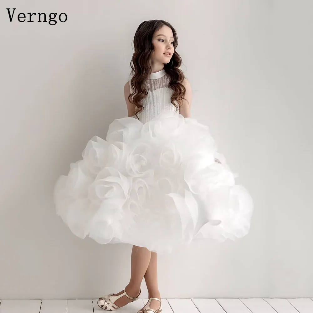 Verngo lvroy Tulle Kid Birthday Party Dress Halter A Line 3D Flowers A Line Princess Girl Flowers Dress Celebrity Customized
Verngo lvroy Tulle Kid Birthday Party Dress Halter A Line 3D Flowers A Line Princess Girl Flowers Dress Celebrity Customized