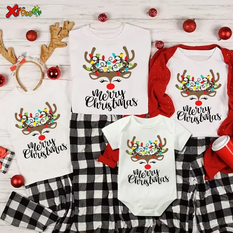 Family Match Outfit T Shirt 2023 Family Christmas Matching Shirts Outfit Shirt Family Look Party Tops Baby Outfits Clothes Gift
Family Match Outfit T Shirt 2023 Family Christmas Matching Shirts Outfit Shirt Family Look Party Tops Baby Outfits Clothes Gift