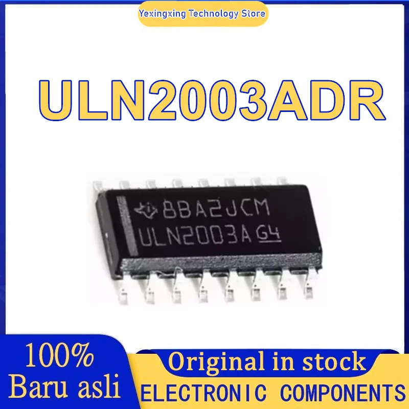 5 шт. ULN2003ADR ULN2003 ULN ADR 2003 микросхема SOP16 100% новый оригинал на складе
5 шт. ULN2003ADR ULN2003 ULN ADR 2003 микросхема SOP16 100% новый оригинал на складе