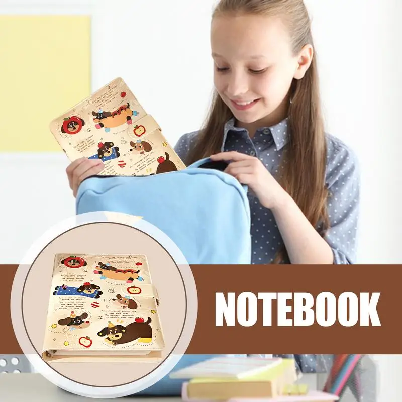 A5 Binder Notebook 60 Sheets Cute Cartoon Leather Cover Binder Paper Student Learning Stationery Refillable Homework Book For
A5 Binder Notebook 60 Sheets Cute Cartoon Leather Cover Binder Paper Student Learning Stationery Refillable Homework Book For