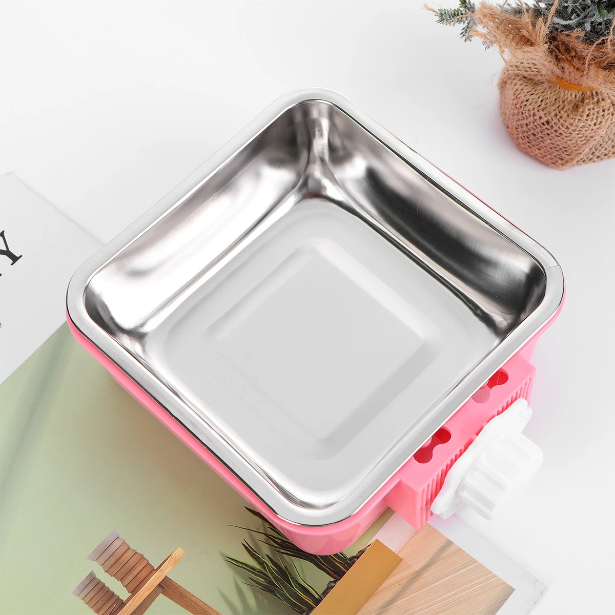 Hanging Dog Bowl Cat Waterer Durable Stainless Steel Pet Feeder Non Toxic Removable Easy to Wash Long Life for Pets
Hanging Dog Bowl Cat Waterer Durable Stainless Steel Pet Feeder Non Toxic Removable Easy to Wash Long Life for Pets