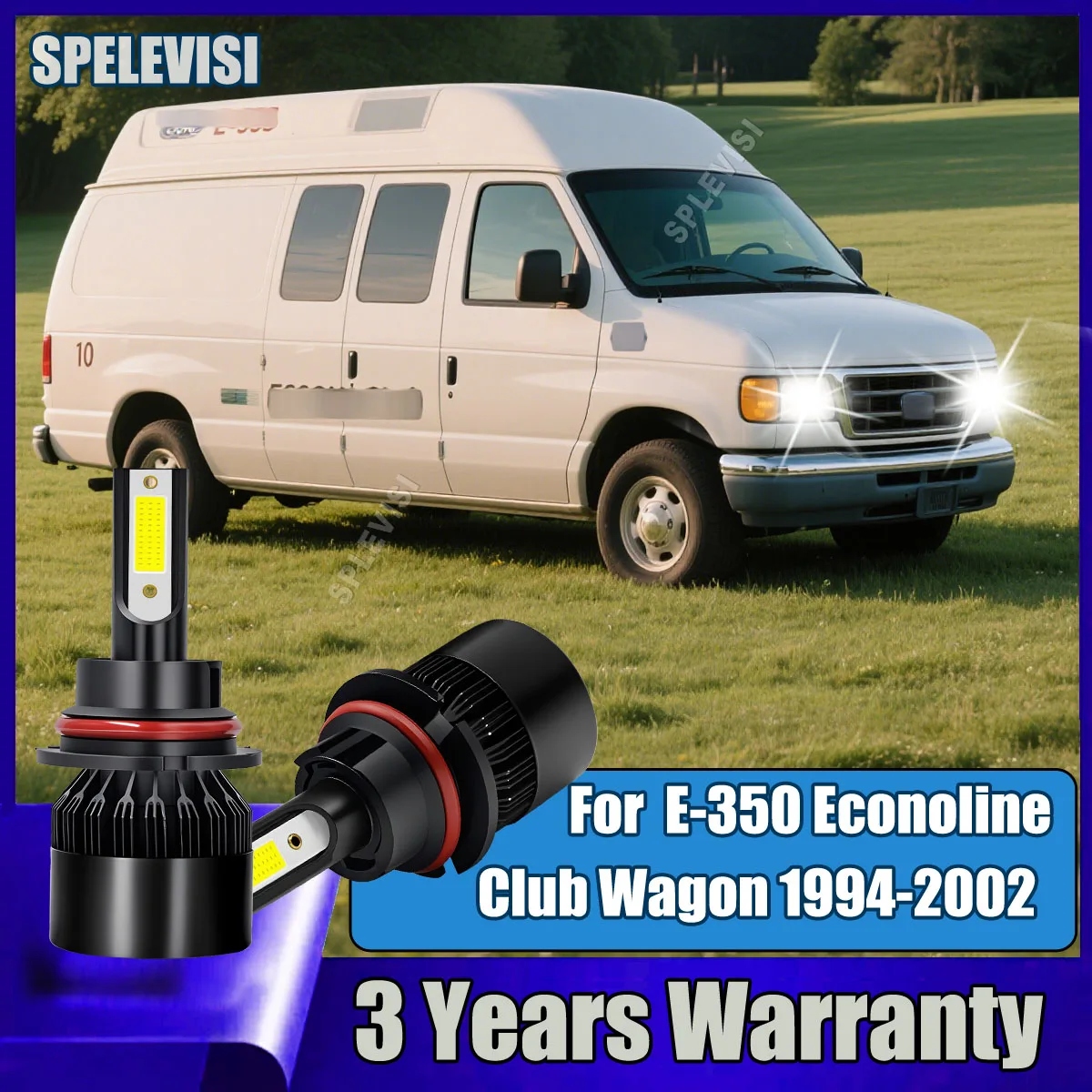 LED Headlight –High Efficiency Hi Low Beam 60,000Hrs For Ford E-350 Econoline Club Wagon 1994-2002 1995 1996 1997 1998 1999 2000
LED Headlight –High Efficiency Hi Low Beam 60,000Hrs For Ford E-350 Econoline Club Wagon 1994-2002 1995 1996 1997 1998 1999 2000