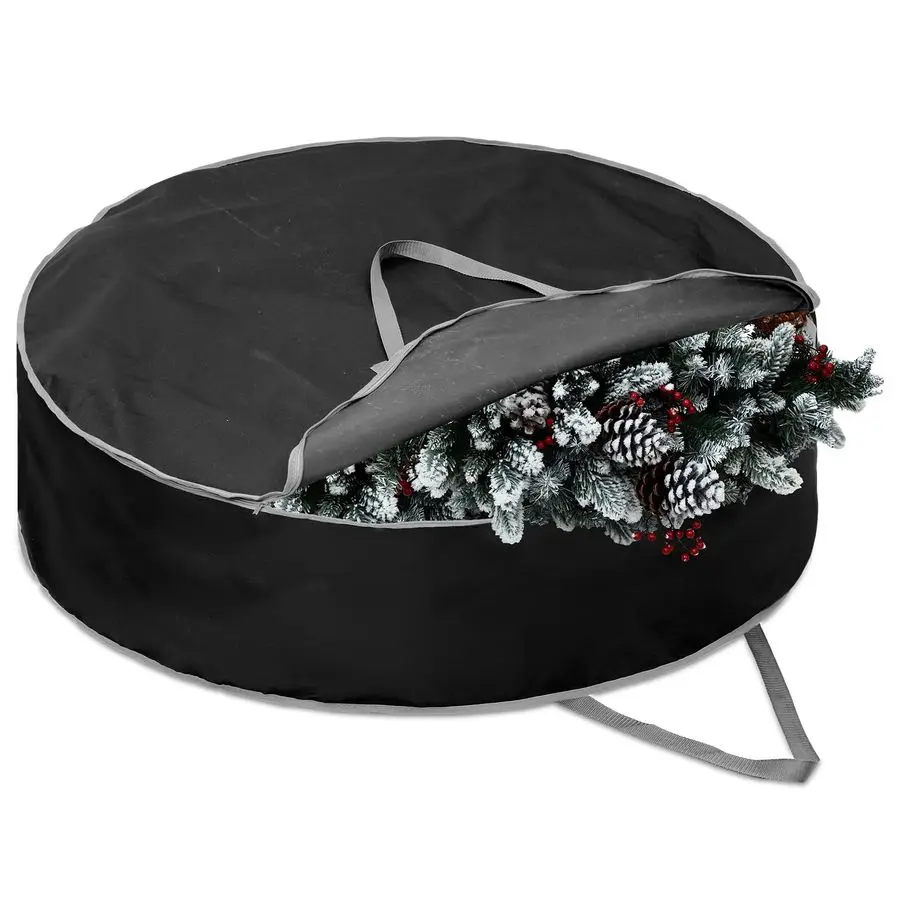 Pc 60 Christmas Wreath Storage Bag Zippered Garland Holiday Container with Reinforced Handle Tear Resistant 600d Oxford Organize
Pc 60 Christmas Wreath Storage Bag Zippered Garland Holiday Container with Reinforced Handle Tear Resistant 600d Oxford Organize