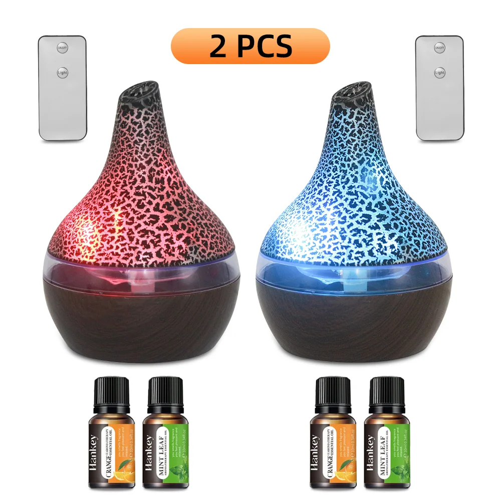 2-Pack 300ml Ultrasonic Essential Oil Diffuser, Remote Control, Whisper-Quiet, 7 Colors LED Night Light for Home
2-Pack 300ml Ultrasonic Essential Oil Diffuser, Remote Control, Whisper-Quiet, 7 Colors LED Night Light for Home