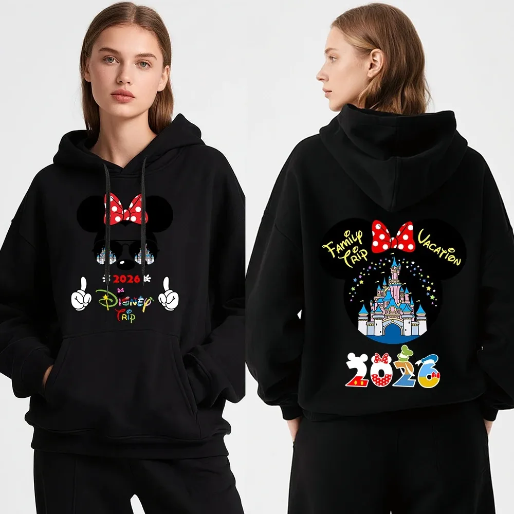 2026 Disney Family Vacation Print Худи для взрослых с принтом, женский, на флисовой подкладке, теплый зимний пуловер, уютная осенняя верхняя одежда, повседневный комфорт
2026 Disney Family Vacation Print Худи для взрослых с принтом, женский, на флисовой подкладке, теплый зимний пуловер, уютная осенняя верхняя одежда, повседневный комфорт