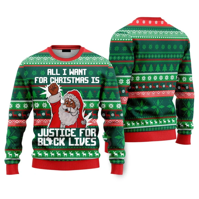 New 2026 Ugly Christmas Sweater Men Santa Claus Pattern Pullovers Women 2026 New Year Merry Christmas Crew Neck Sweatshirts
New 2026 Ugly Christmas Sweater Men Santa Claus Pattern Pullovers Women 2026 New Year Merry Christmas Crew Neck Sweatshirts