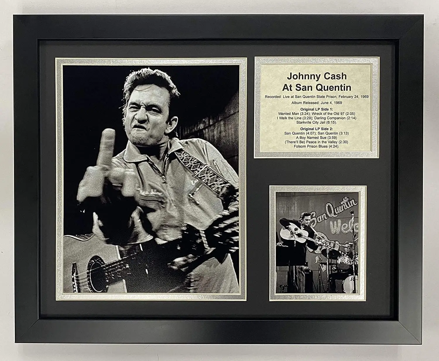Декоративный фотоколлаж Джонни Кэша в рамке San Quentin - 12"x15" | Легенды никогда не умирают
Декоративный фотоколлаж Джонни Кэша в рамке San Quentin - 12"x15" | Легенды никогда не умирают