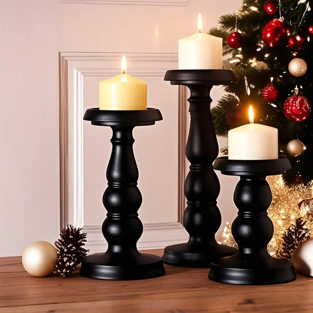 Simple Black Metal Candle Holders Retro Iron Art Vintage Candlestick Stand Candelabra Wedding Party Birthday
Simple Black Metal Candle Holders Retro Iron Art Vintage Candlestick Stand Candelabra Wedding Party Birthday