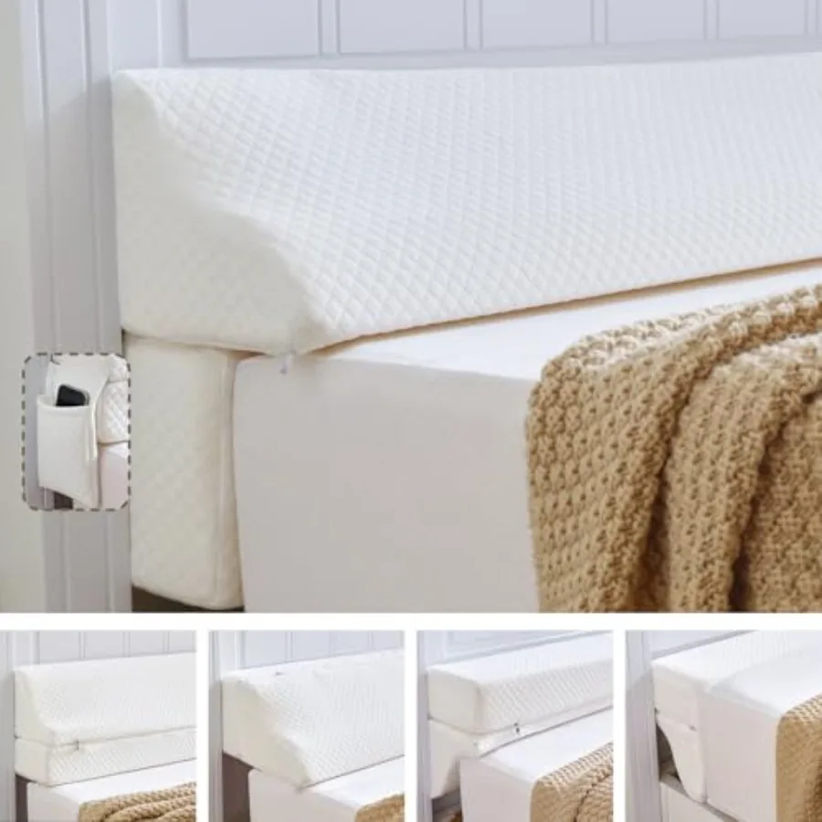 Bed Wedge Gap Filler Queen Size Wedge Pillow for Headboard Gap Foldable Mattress Gap Filler Close The Gap 0 7" Between Headboar
Bed Wedge Gap Filler Queen Size Wedge Pillow for Headboard Gap Foldable Mattress Gap Filler Close The Gap 0 7" Between Headboar