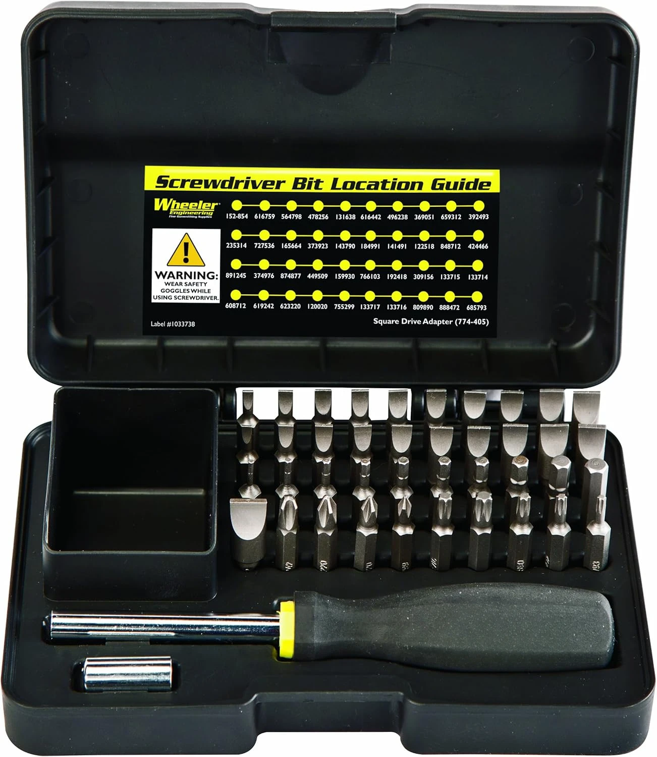 43-Piece Professional Gunsmithing Screwdriver Set with Magnetic Screwdriver Handle and Storage Case for Gunsmithing
43-Piece Professional Gunsmithing Screwdriver Set with Magnetic Screwdriver Handle and Storage Case for Gunsmithing