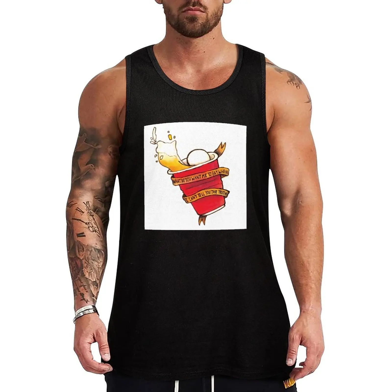 Death Cup Tank Top Minimal Print Tank Top Simple Graphic Sleeveless
Death Cup Tank Top Minimal Print Tank Top Simple Graphic Sleeveless