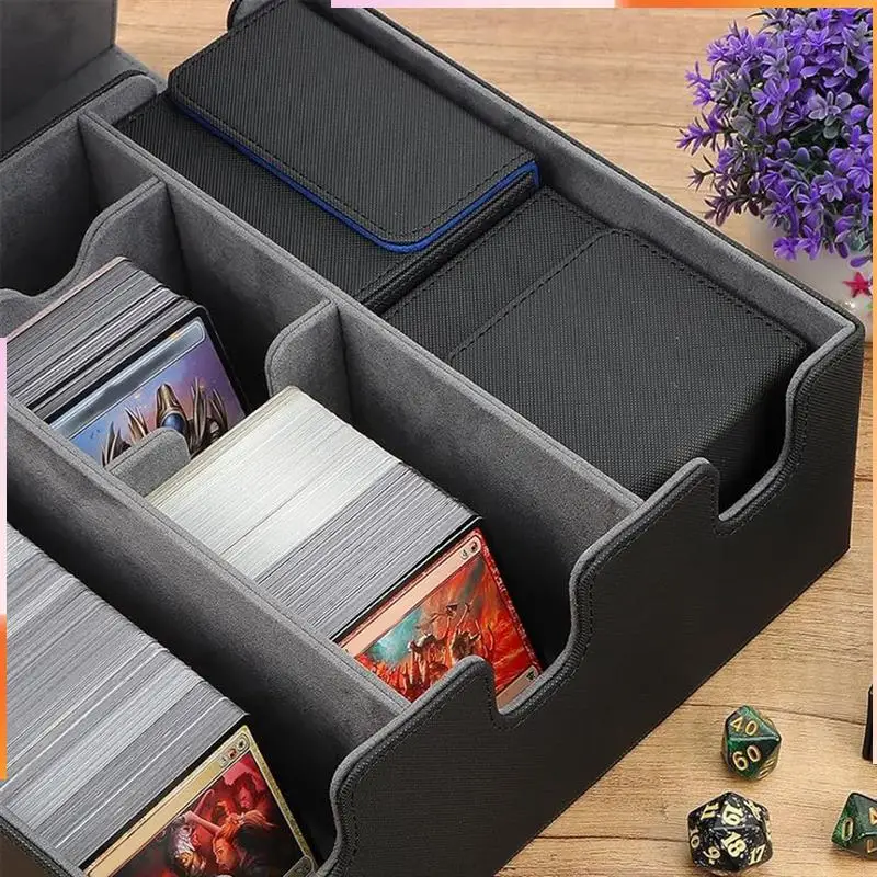 A92Z Card Storage Box For Trading Cards, Magnetic Closure TCG Storage Box For MTG, Yugioh, And Sports Cards Easy To Use Black+Gr
A92Z Card Storage Box For Trading Cards, Magnetic Closure TCG Storage Box For MTG, Yugioh, And Sports Cards Easy To Use Black+Gr