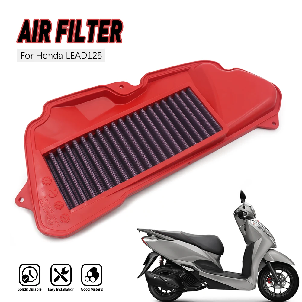 Motorcycle Transmission High Flow Air Filter Intake Cleaner Element For HONDA LEAD125 LEAD 125 2022 2023 2024
Motorcycle Transmission High Flow Air Filter Intake Cleaner Element For HONDA LEAD125 LEAD 125 2022 2023 2024