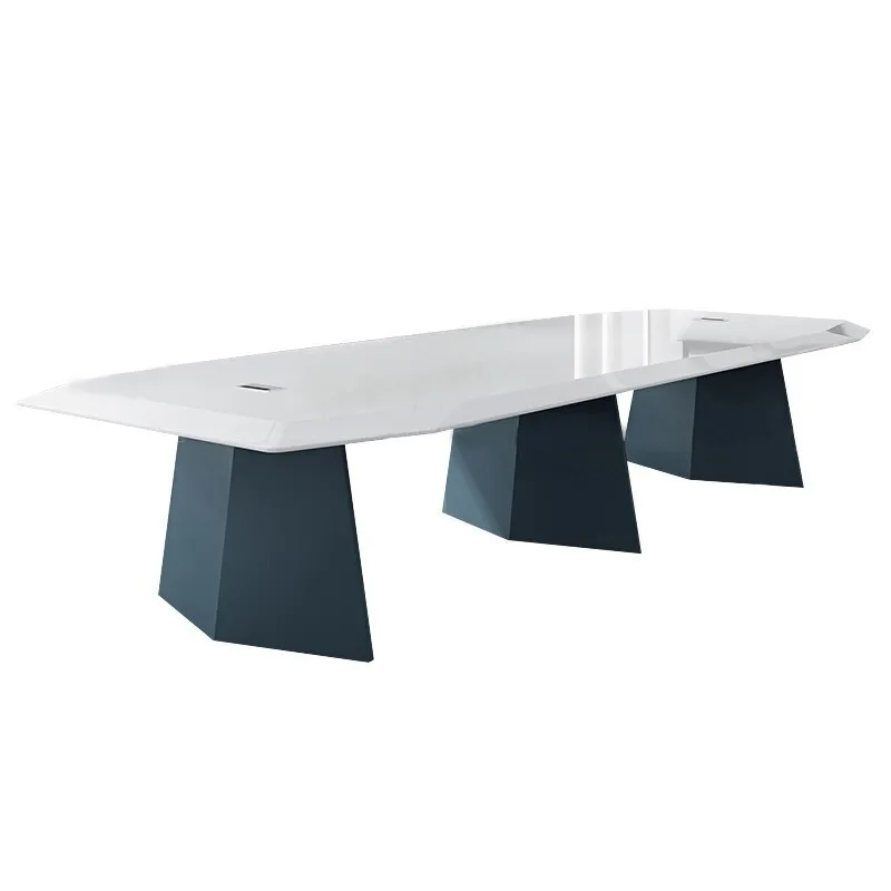 Painting office conference table simple modern large long table training fashion indoor reception high-end light luxury
Painting office conference table simple modern large long table training fashion indoor reception high-end light luxury
