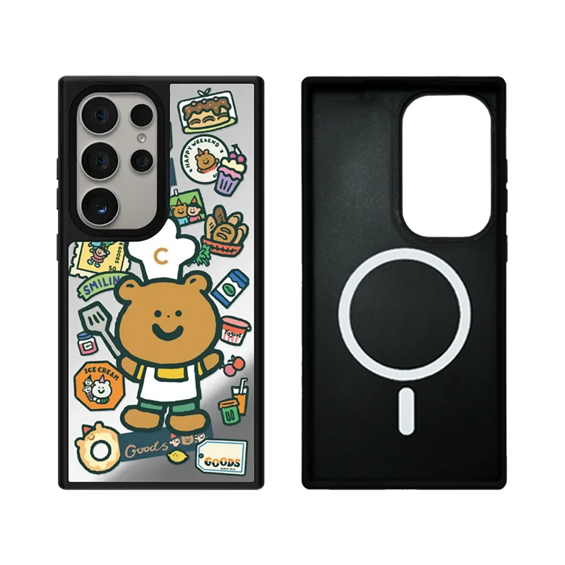 Cartoon Kitchen Case for Samsung Galaxy S25 S24 S23 Ultra Plus S25+ Mirror Surface Magnetic Cover Shell
Cartoon Kitchen Case for Samsung Galaxy S25 S24 S23 Ultra Plus S25+ Mirror Surface Magnetic Cover Shell