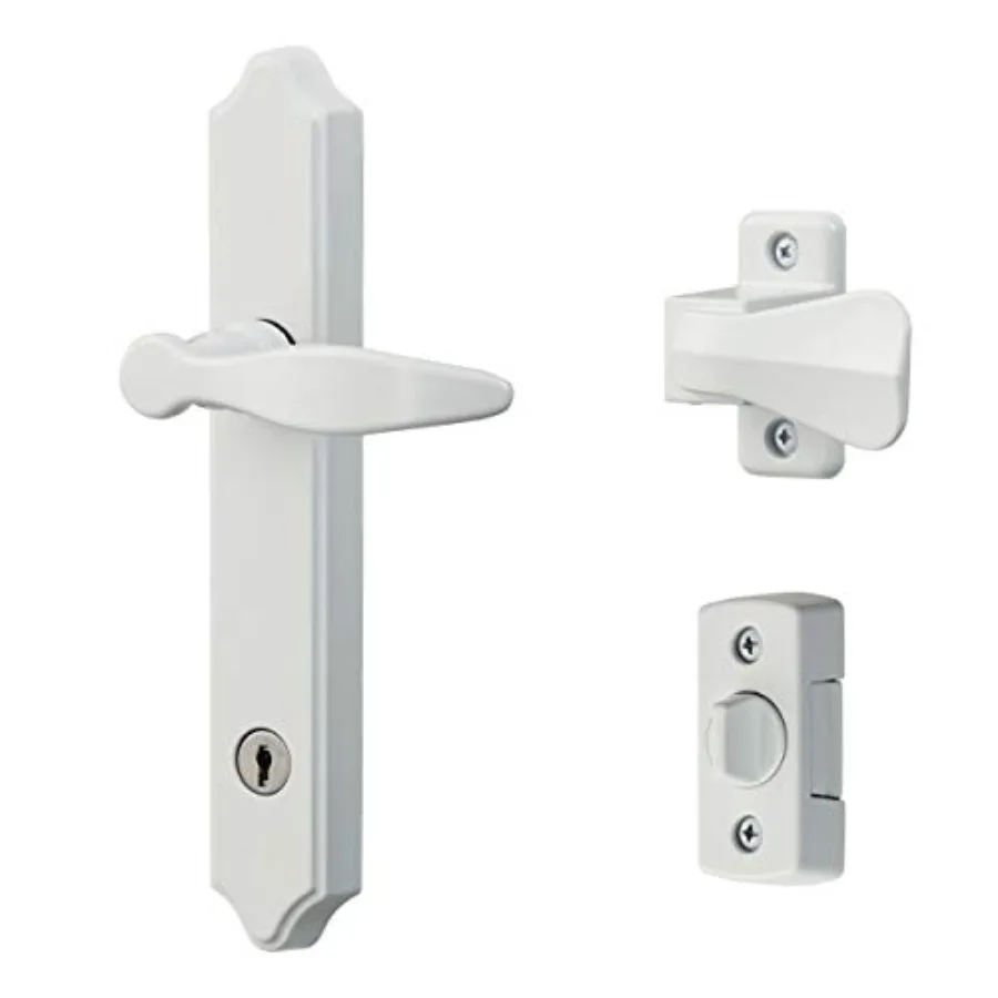 1216 Surface Mount Storm Door Handle with Lock and Key for 1 1 ½ Inch Thick Doors
1216 Surface Mount Storm Door Handle with Lock and Key for 1 1 ½ Inch Thick Doors